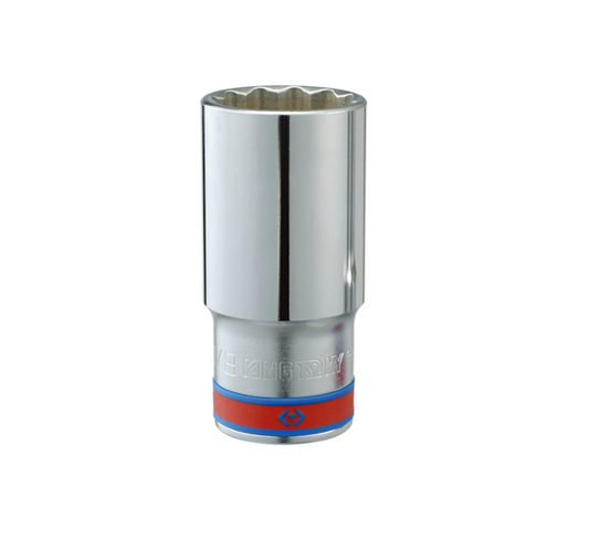 Socket Corto 1/2" x 1-1/8" 12 Puntas | King Tony