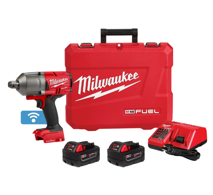 Pistola de Impacto 3/4" 20 V 2 Baterías + 1 Cargador Milwaukee