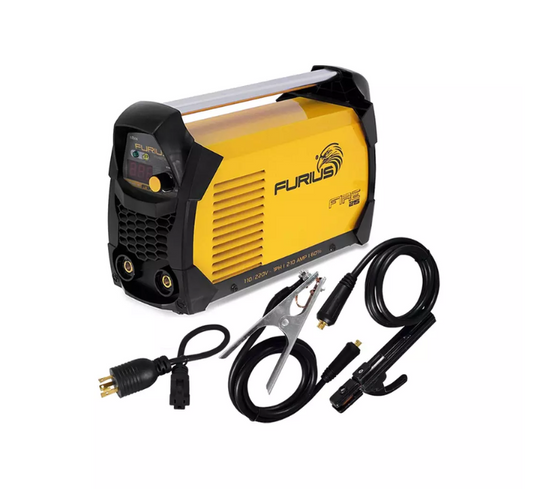 Máquina para Soldar Tipo Inversor Fire 215 - 210 AMP 110/220V Furius
