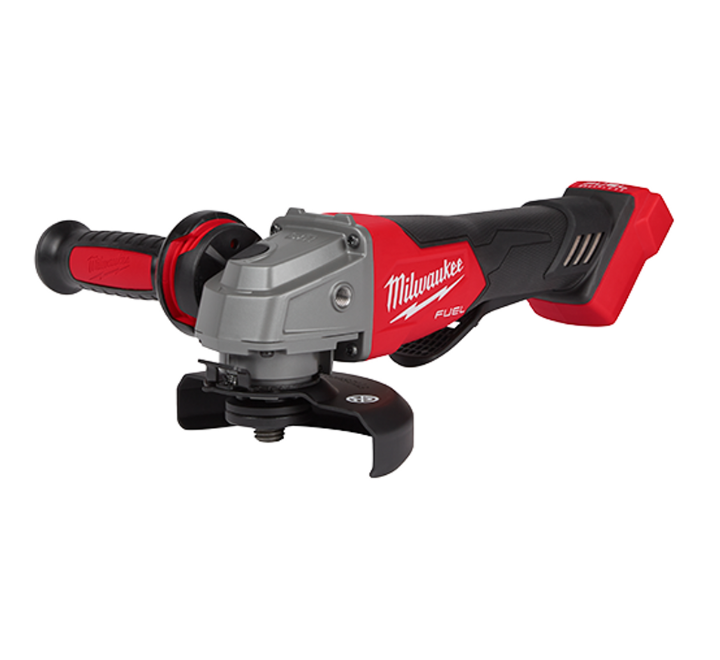 Esmeril Angular a Batería 4-1/2" / 5" M18 Fuel 8500 RPM con Interruptor + Pomo Batería Milwaukee