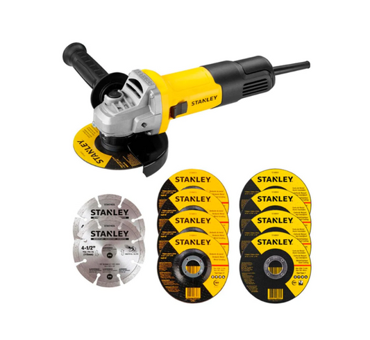 Esmeril Angular 4-1/2" 750 W Stanley