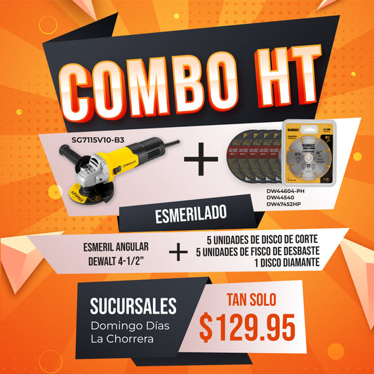 Combo Profesional de Corte y Desbaste DEWALT #8