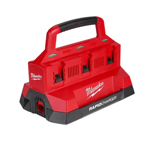 Cargador M18 para 6 Baterías Packout Milwaukee