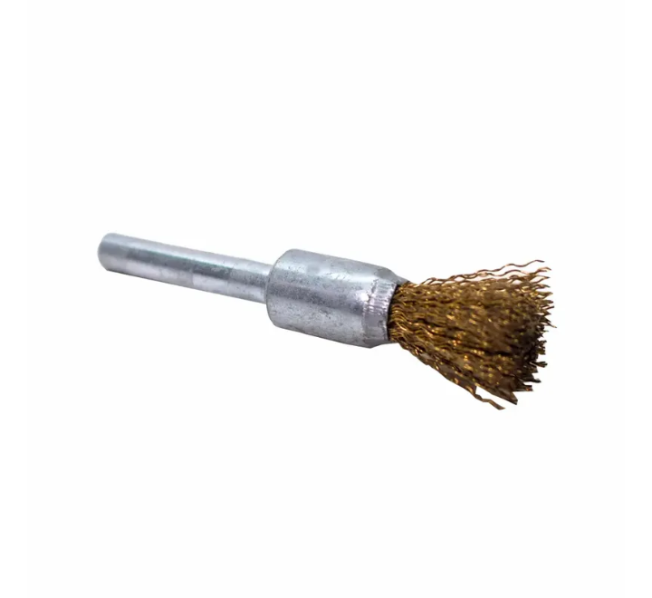 Cepillo Brocha Latonado con Espiga #1 x 1/4" Fecin