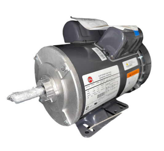 Motor Eléctrico Monofásico 1.5 HP, 1800 RPM, Frame 56, 115/230V (TEAO)