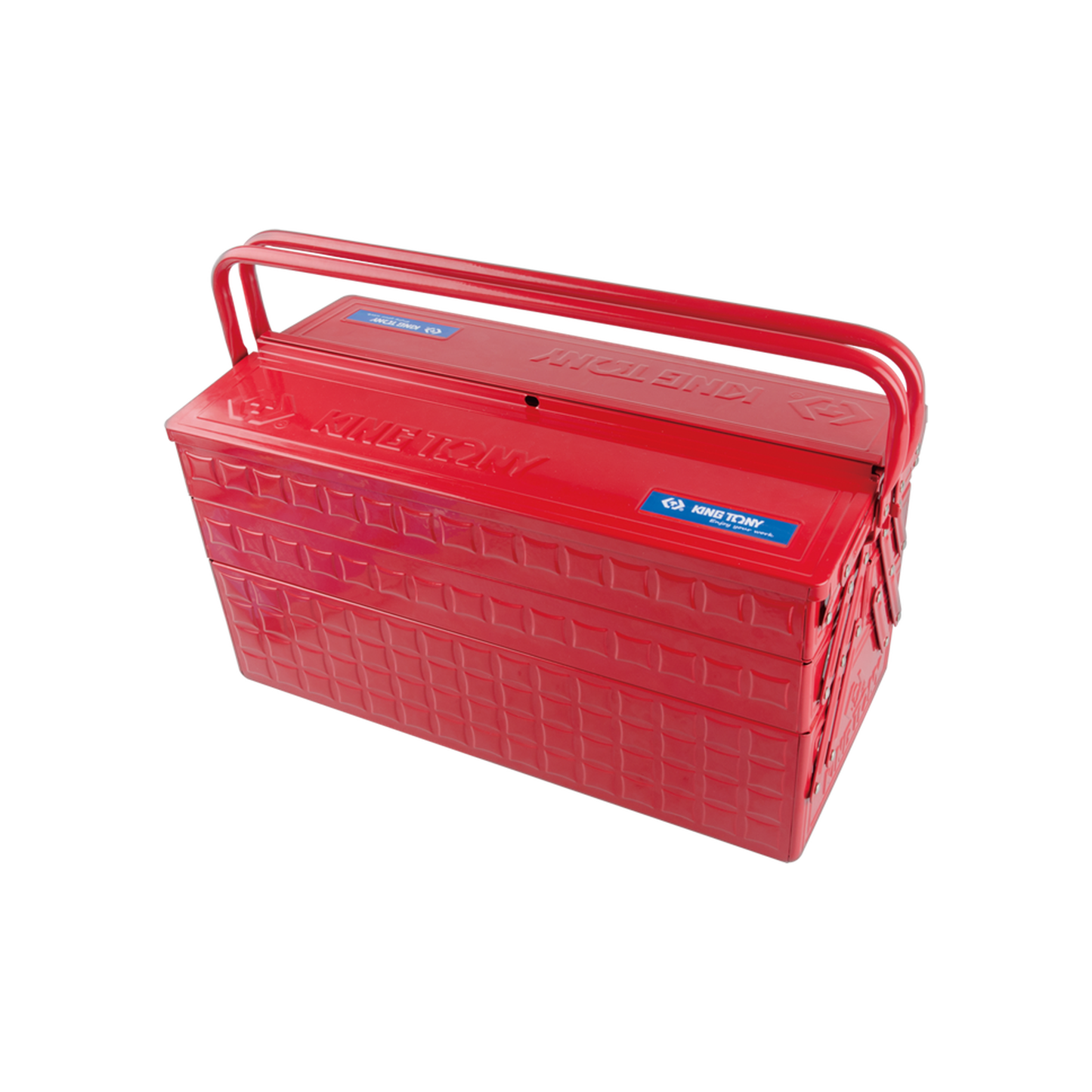 Caja de Herramientas Plegable 5 Gavetas 18" Roja | King Tony