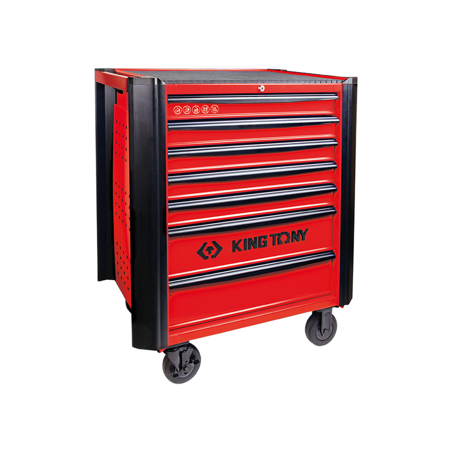 Caja de Herramientas 7 Gaveta con Rueda 26" 286 Piezas | King Tony