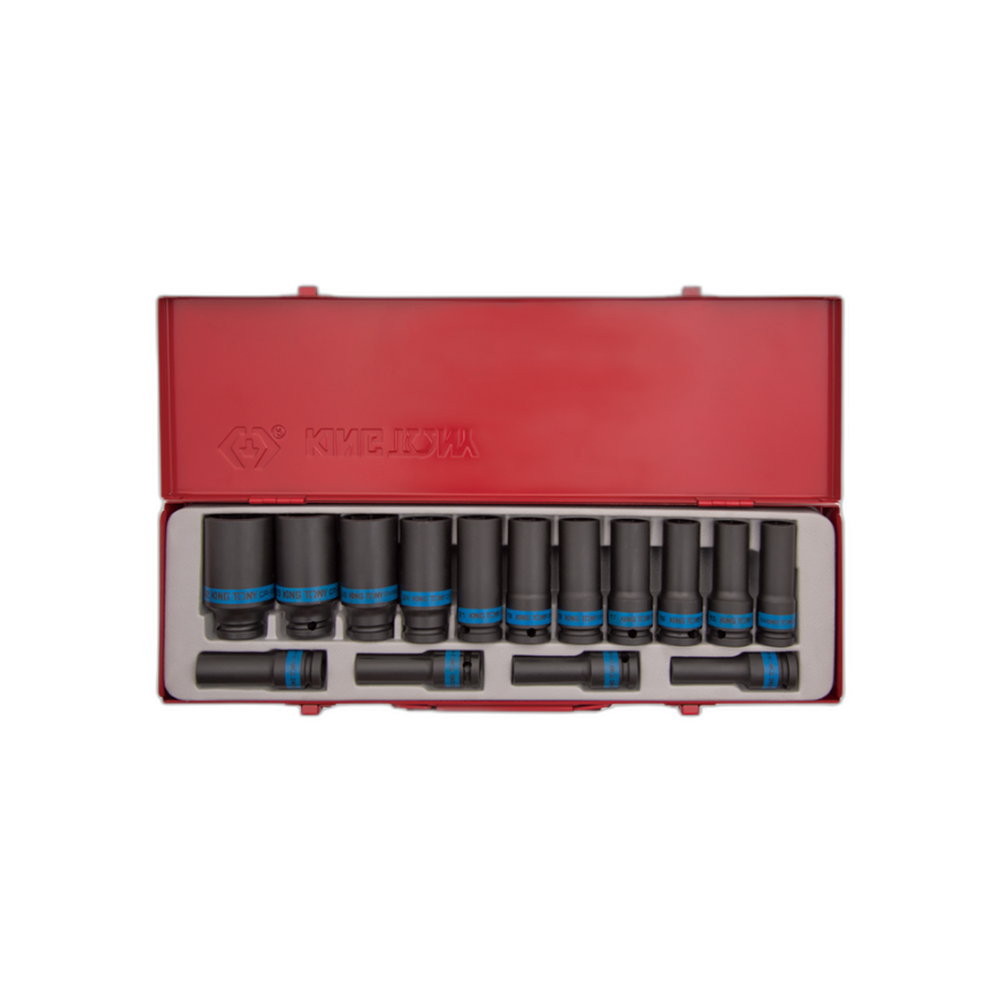 Juego de Socket Impacto Largo 1/2" 10-32 mm 15 Piezas | King Tony