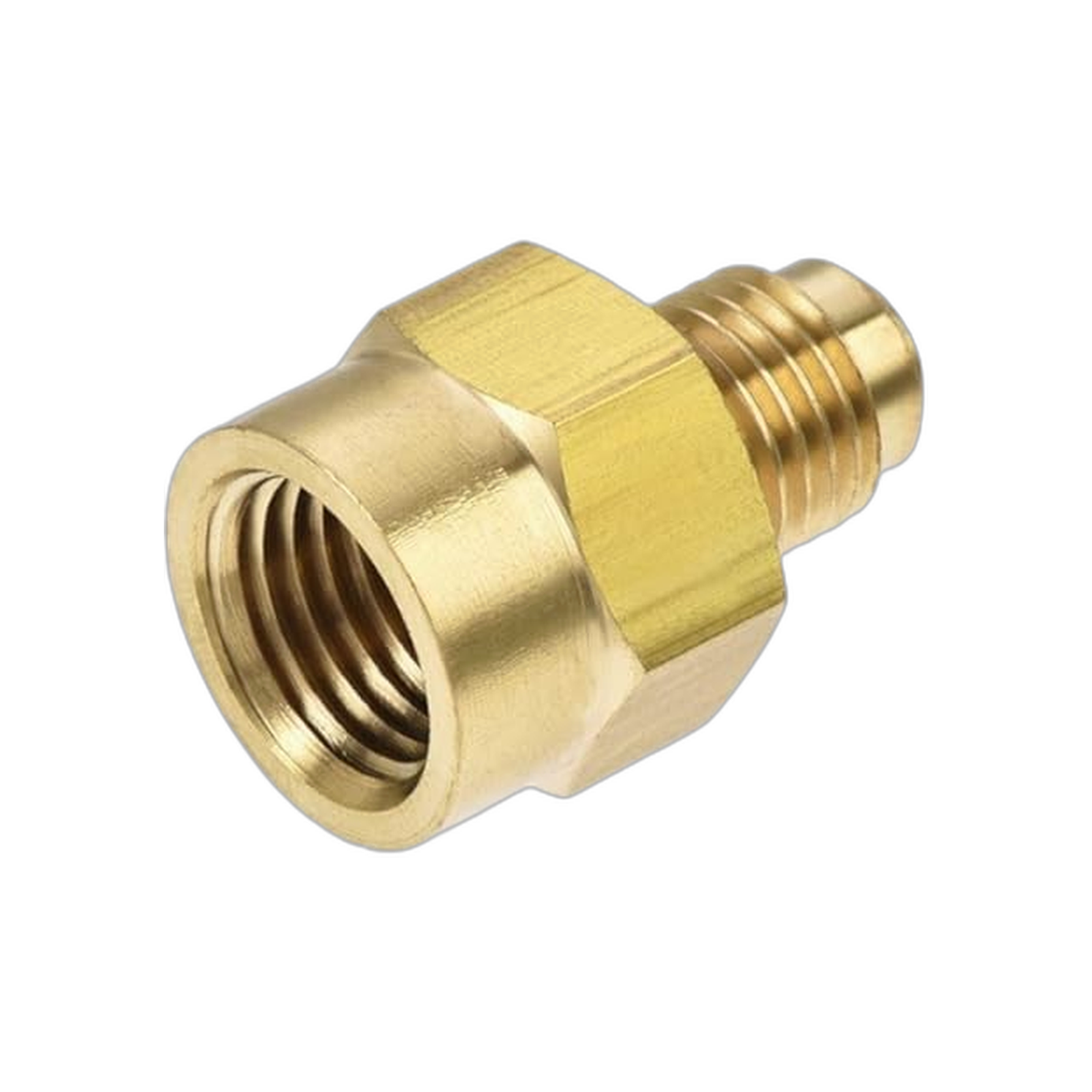 Conector 7/16" SAE 45 Macho Por 1/4" Nptf Macho | Gates