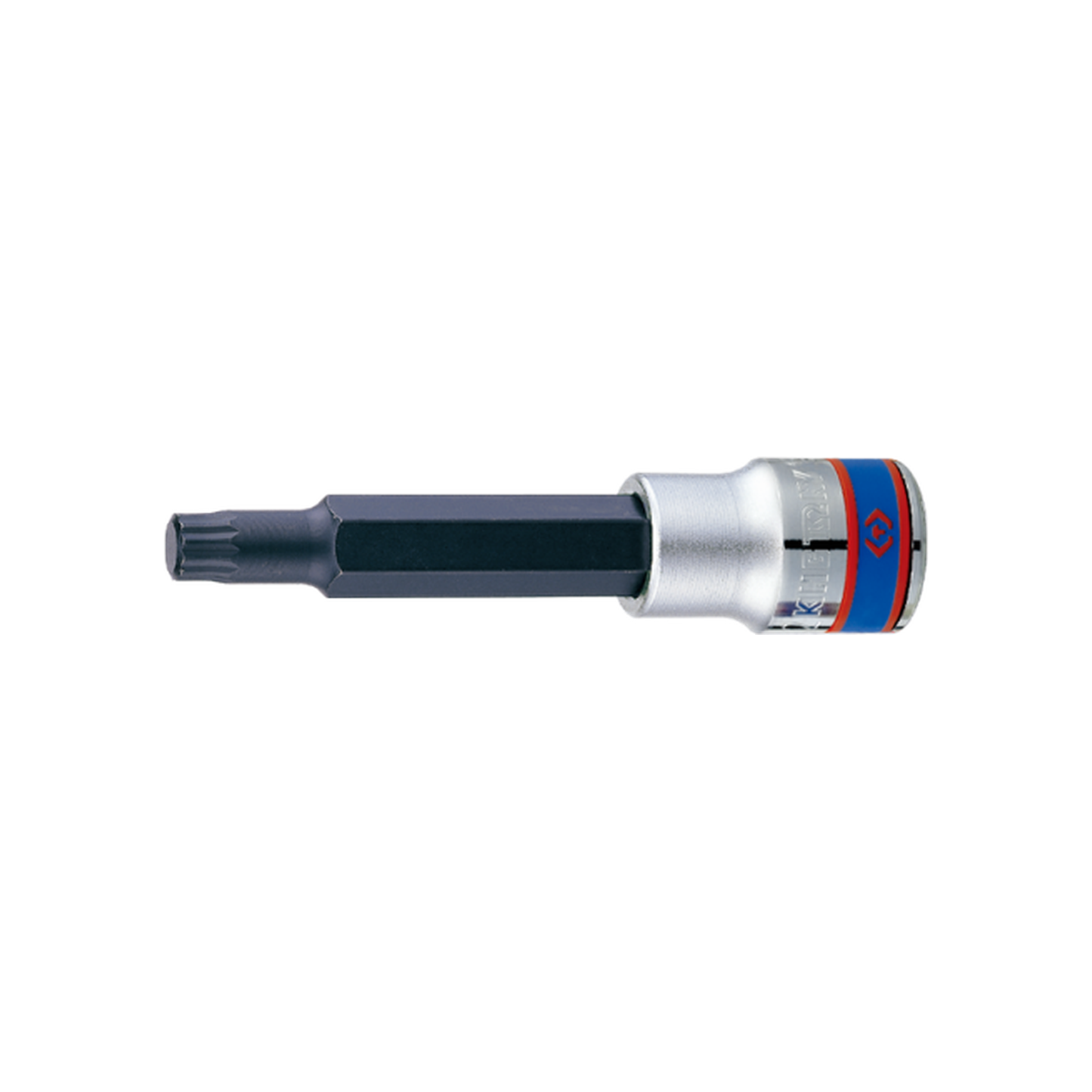 Socket Largo con Punta 12 Estría 1/2" x 8.9 mm Toyota (404108) | King Tony