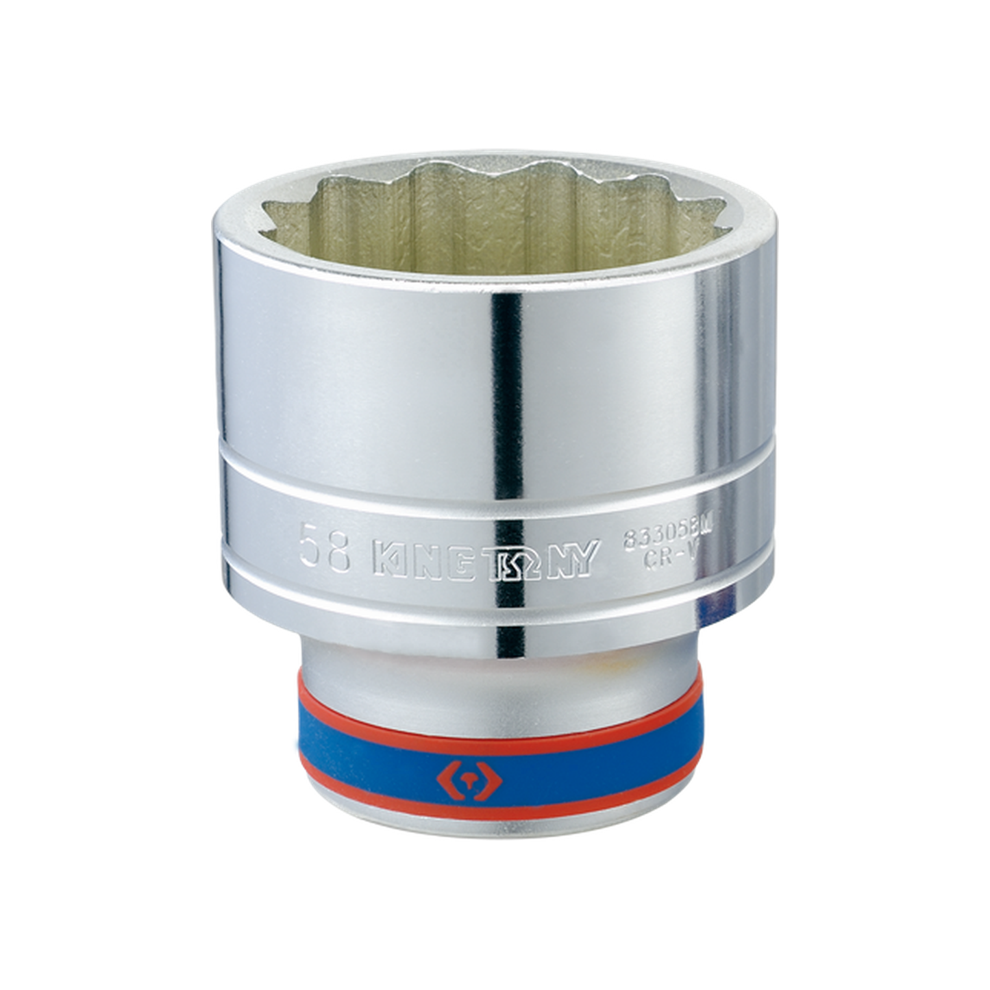 Socket Corto 1" x 80 mm 12 Puntas | King Tony