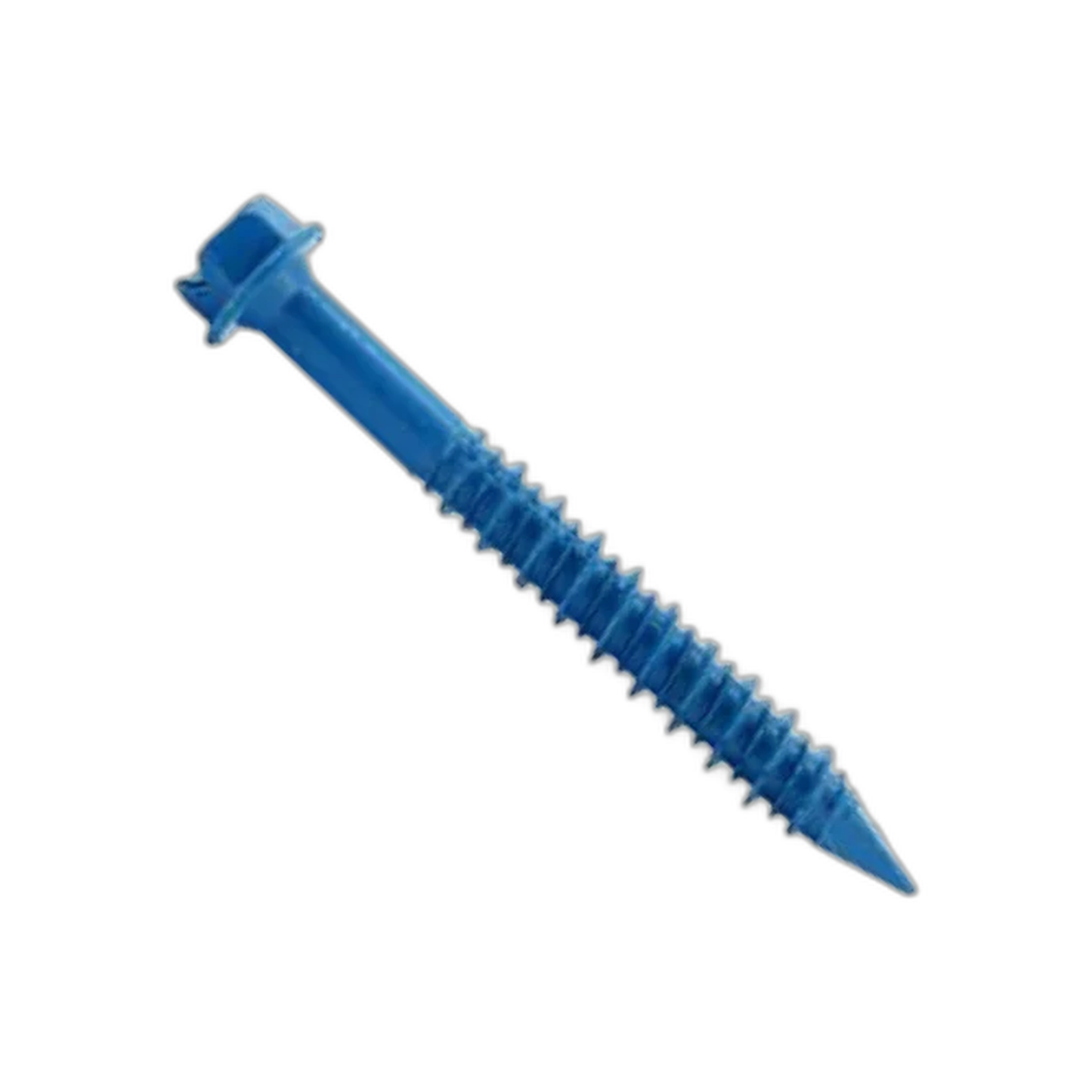 Tornillo Hexagonal para Concreto 1/4" x 4" Azul | HT Panamá