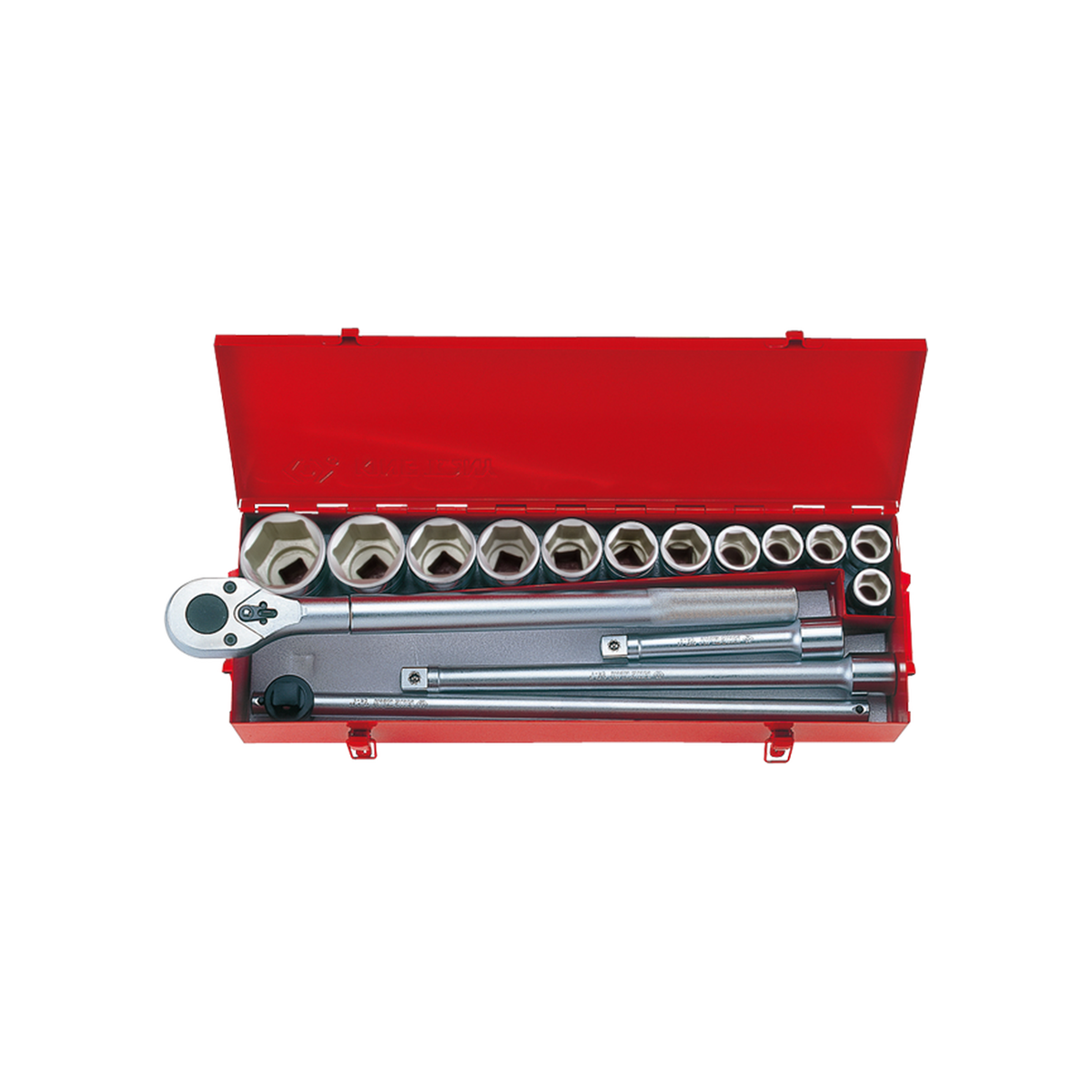 Juego de Socket 3/4" 21-50 mm 6 Puntas 16 Piezas | King Tony