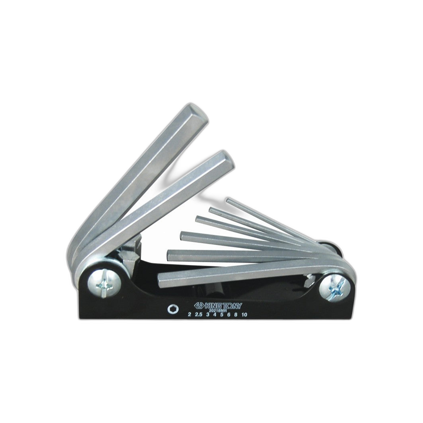 Juego de Llave L 8 Piezas Hex Plegable 2-10 mm | King Tony