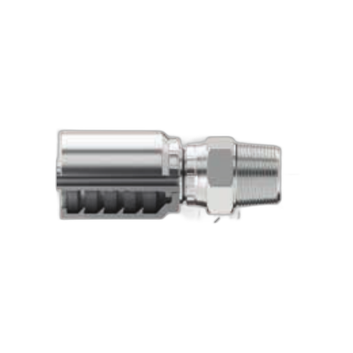 Conexion de Bronce Nptf Macho Giratoria 1/4" Para Manguera 3/8" | Continental