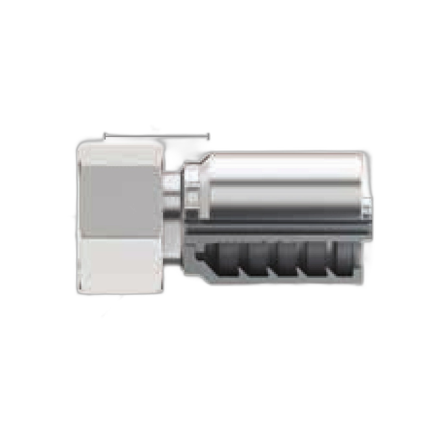 Conexión Hid. Din 24 Serie Ligera Hembra Giratoria 2_1/4" Para Manguera 1" | Continental