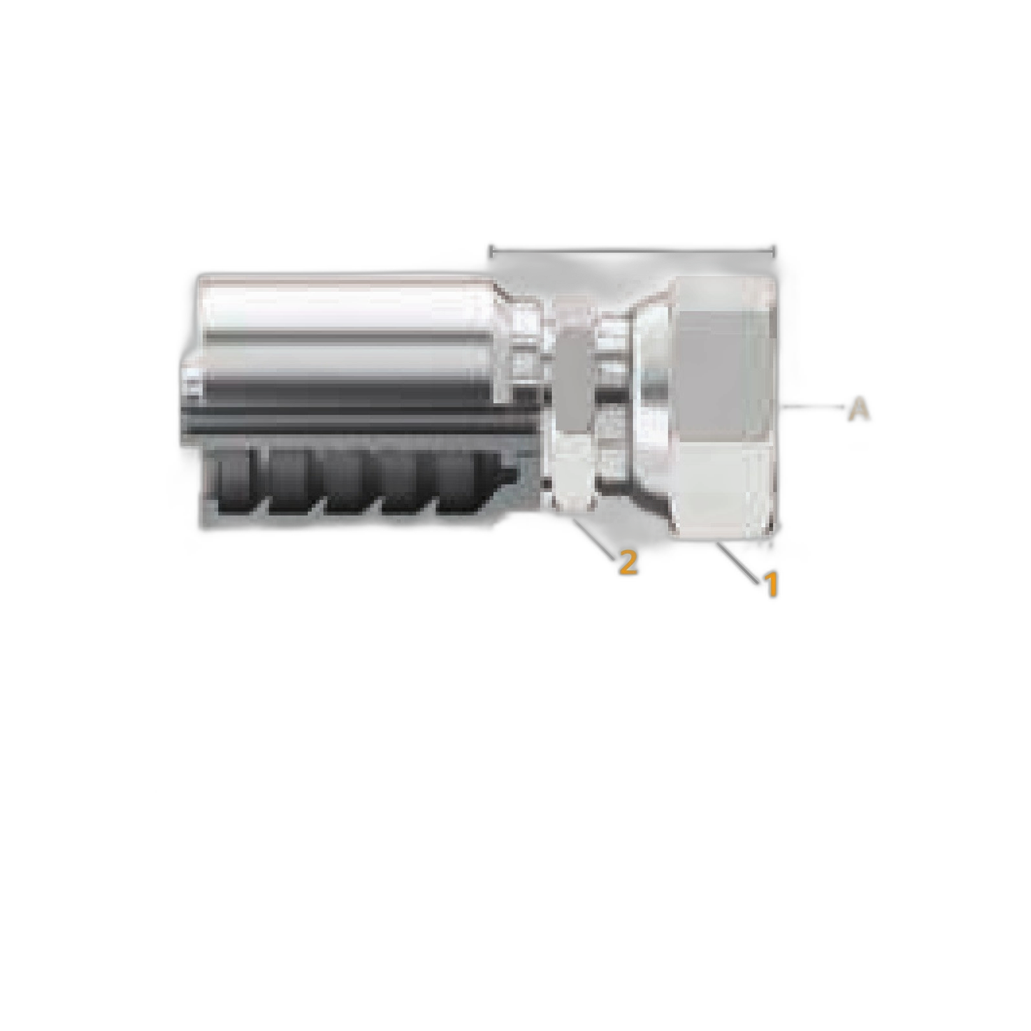 Conexión Hid. SAE 45 Hembra Giratoria 3/8" Para Manguera 3/8" | Continental