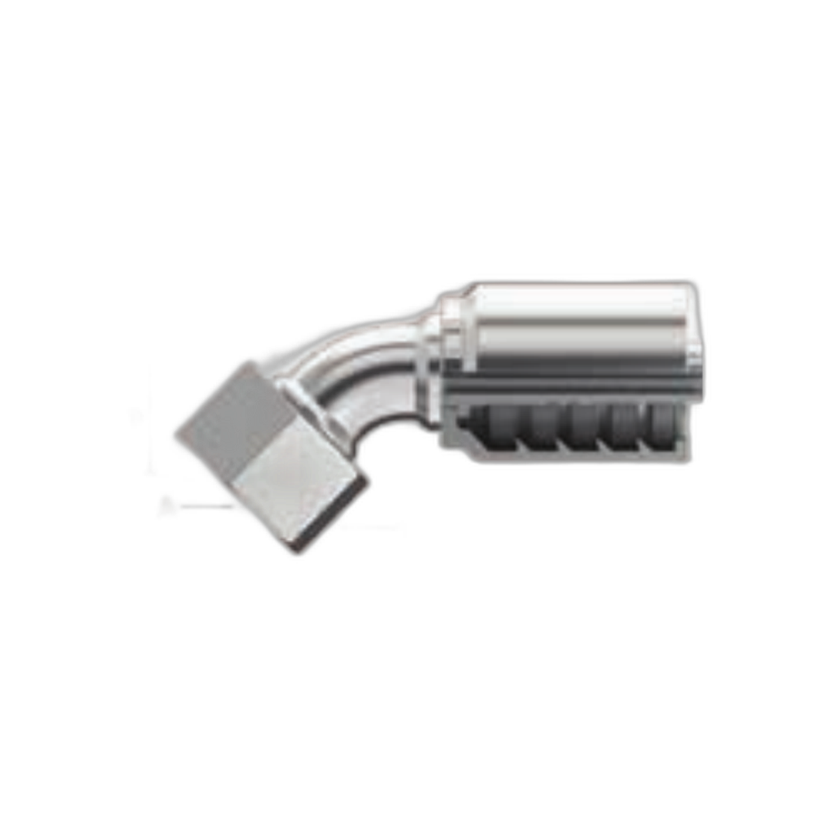 Conexión Hid. Bspp Hembra Giratoria Codo 45 3/8" Para Manguera 3/8" | Continental