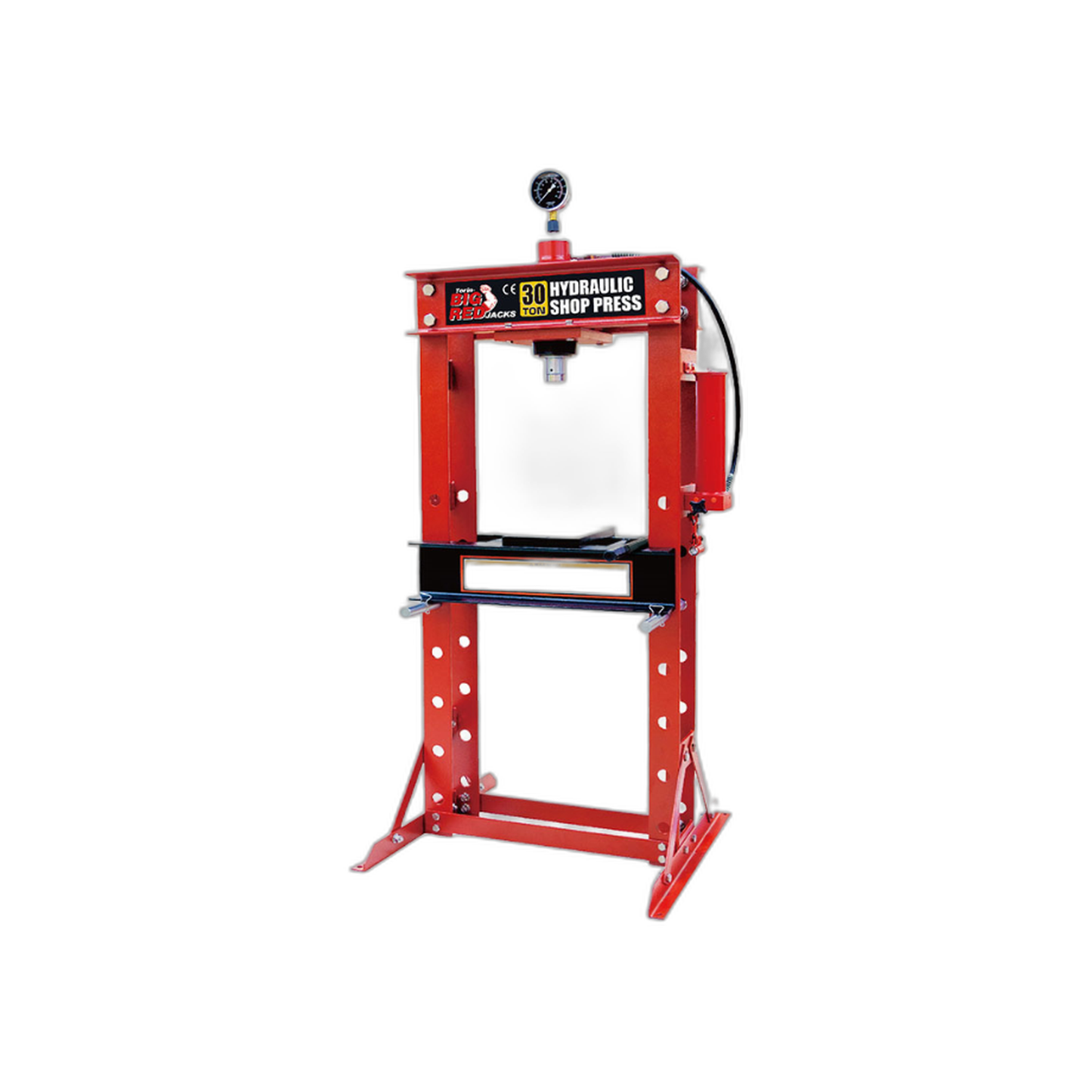 Prensa Hidráulica 30 Toneladas 2 Modos Aire/Manual Big Red | Big Red