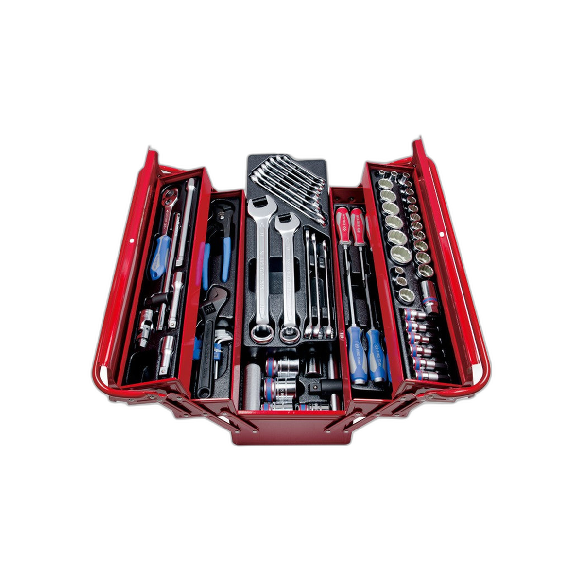 Caja de Herramientas Plegable 20" 77 Piezas | King Tony