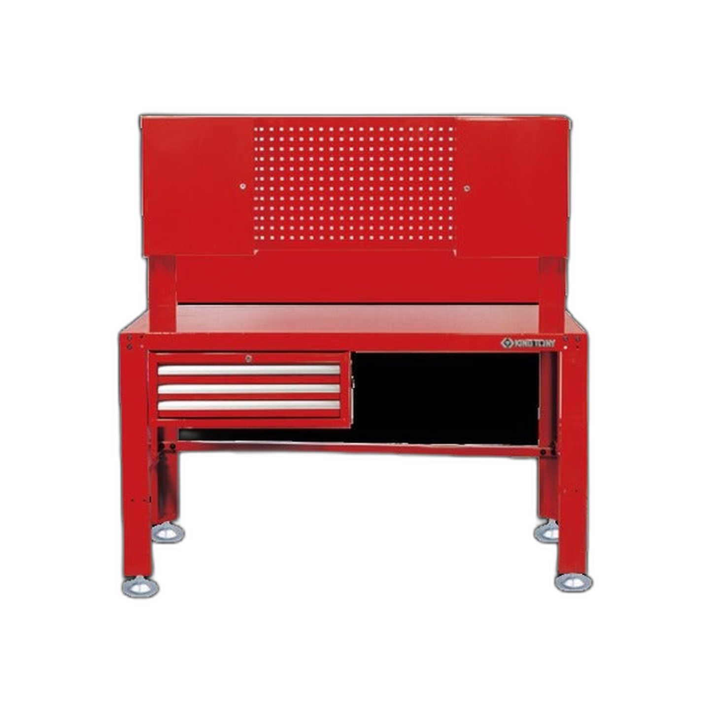 Mesa de Trabajo 3 Gavetas + 2 Armarios de Pared | KING TONY