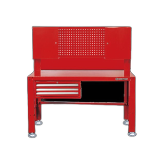 Mesa de Trabajo 3 Gavetas + 2 Armarios de Pared | KING TONY