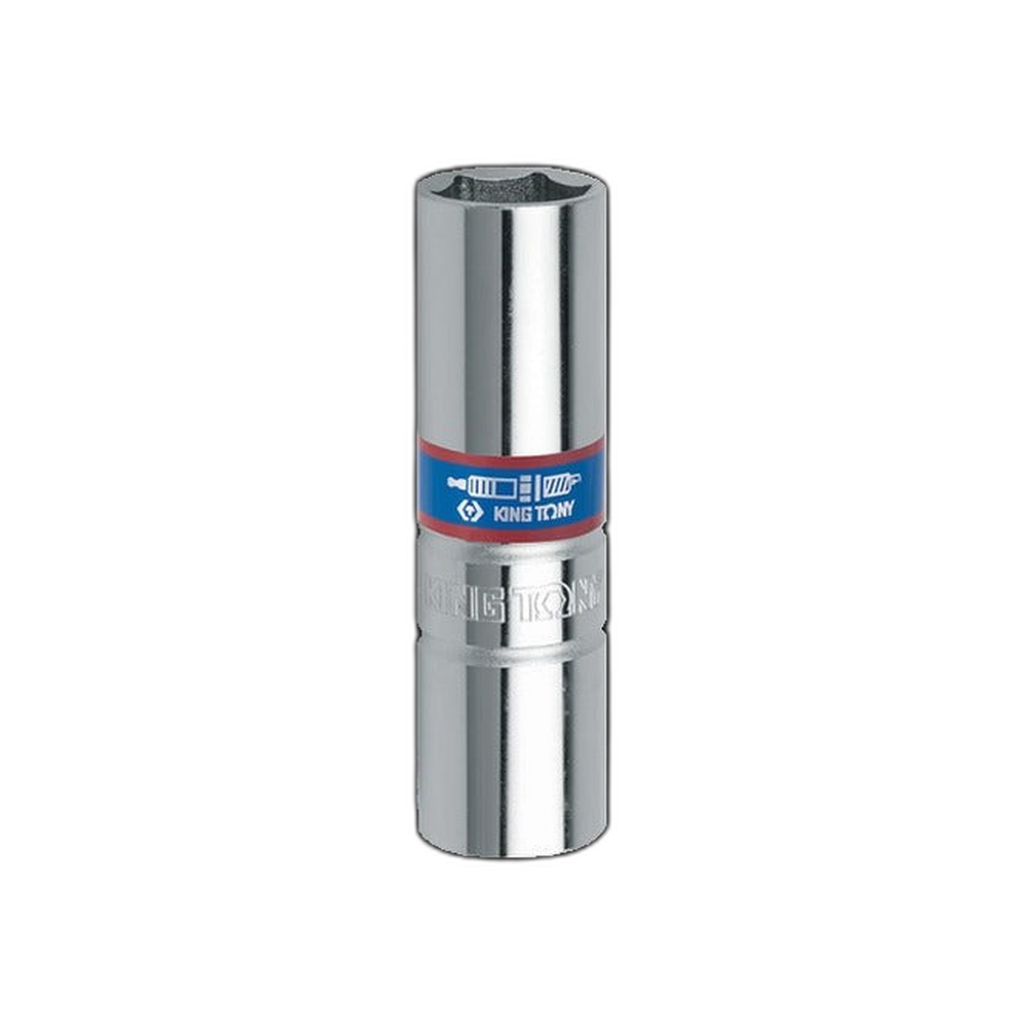 Socket para Bujías 3/8" x 14 mm 6 Puntas Caucho | King Tony