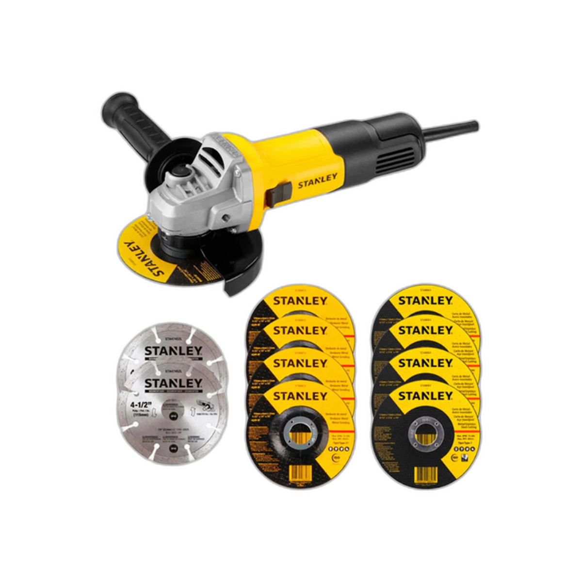 Esmeril Angular 4-1/2" 750 W | Stanley