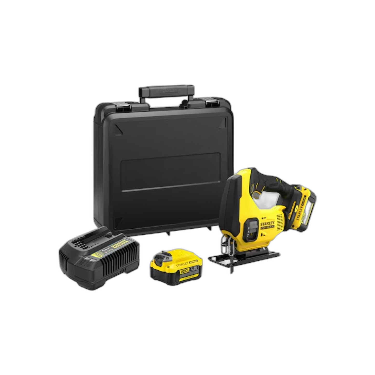 Sierra Caladora 20V 4.0Ah 2 Baterias + Cargador | Stanley