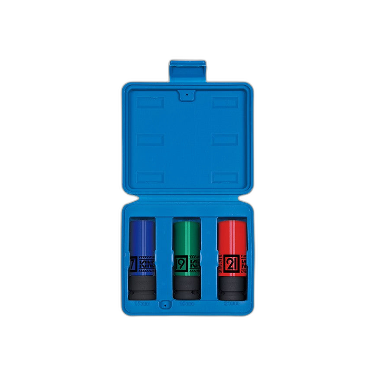 Juego de Socket Hex de Impacto 1/2" Dr. para Ruedas-Tuercas 3 Piezas | King Tony