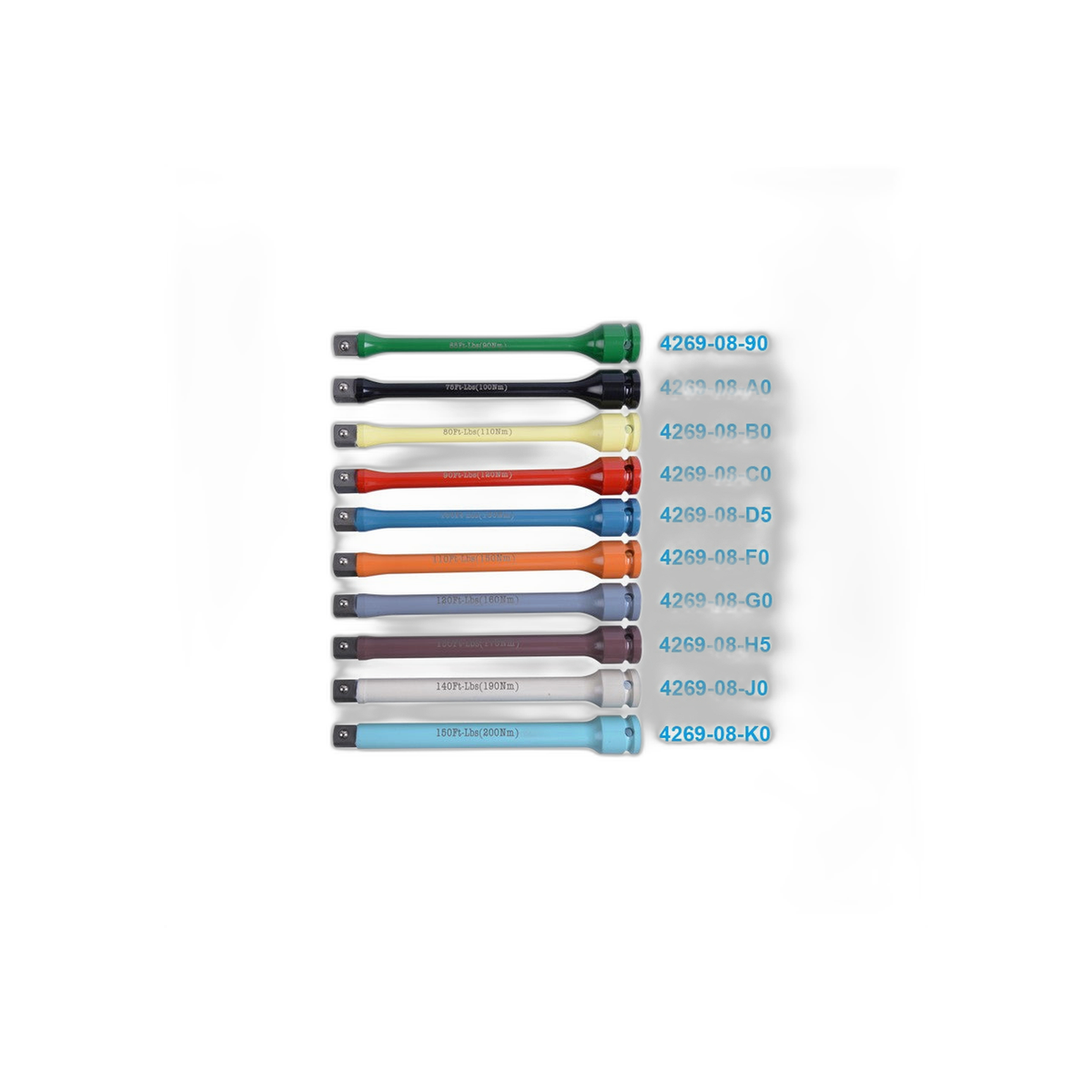 Extensión Impacto 1/2" 80 Libras | King Tony