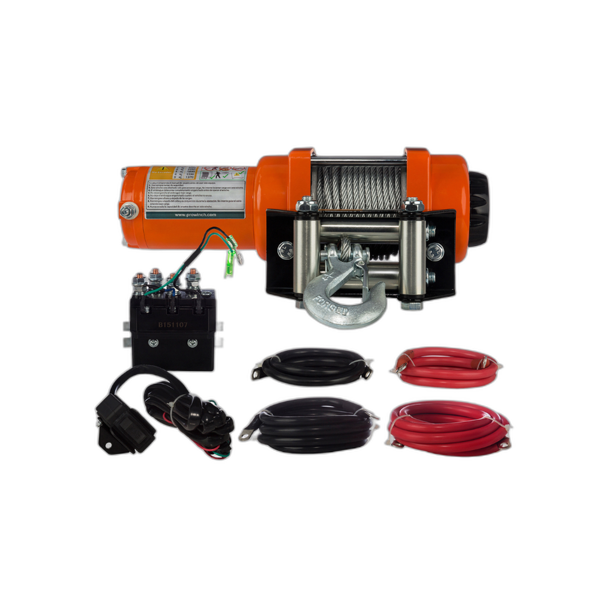 Winche Eléctrico 3000 Libras Waterproof Prowinch | Prowinch