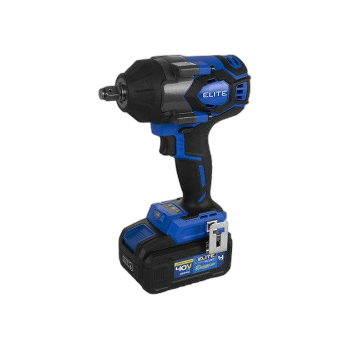 Pistola de Impacto 1/2" Inalámbrica sin Escobillas 40 V 800 Nm con Cargador y Batería 40 V Elite | Elite
