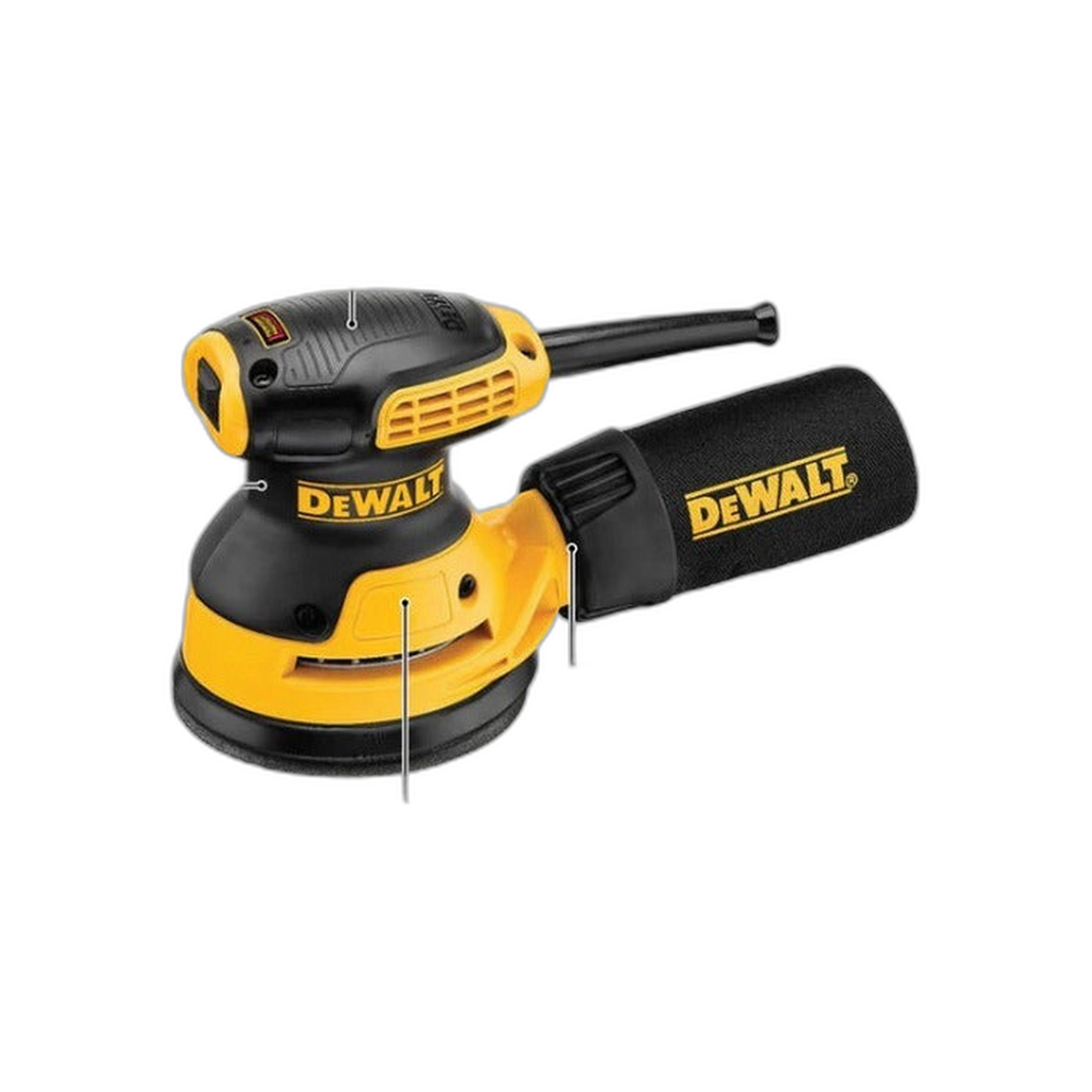 Lijadora Roto-Orbital 5" 3 AMP 12000 OPM | DeWalt