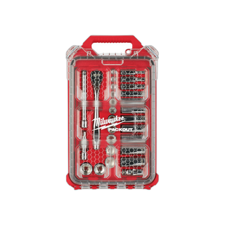 Juego de Socket y Ratchet 3/8" con Organizador Compacto 28 Piezas | Milwaukee