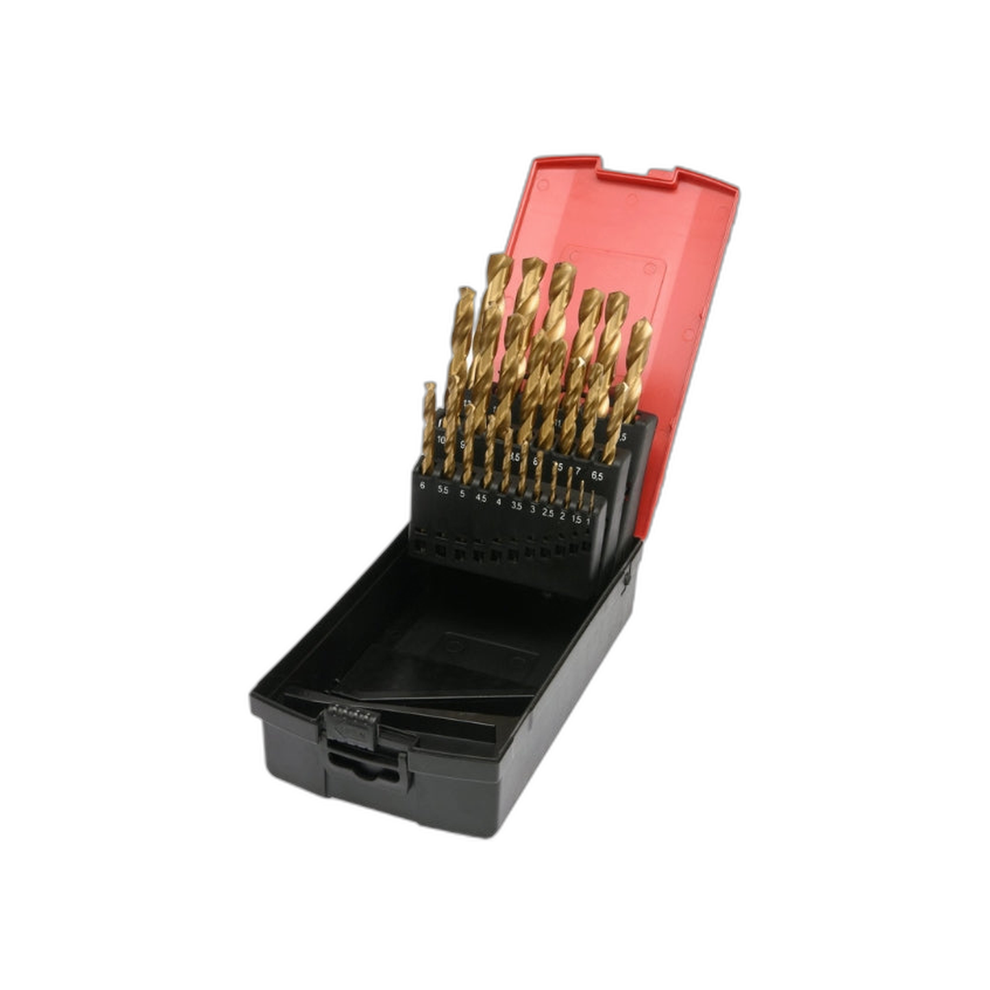 Juego de Brocas Titanio 1-13 mm 25 Piezas | Yato