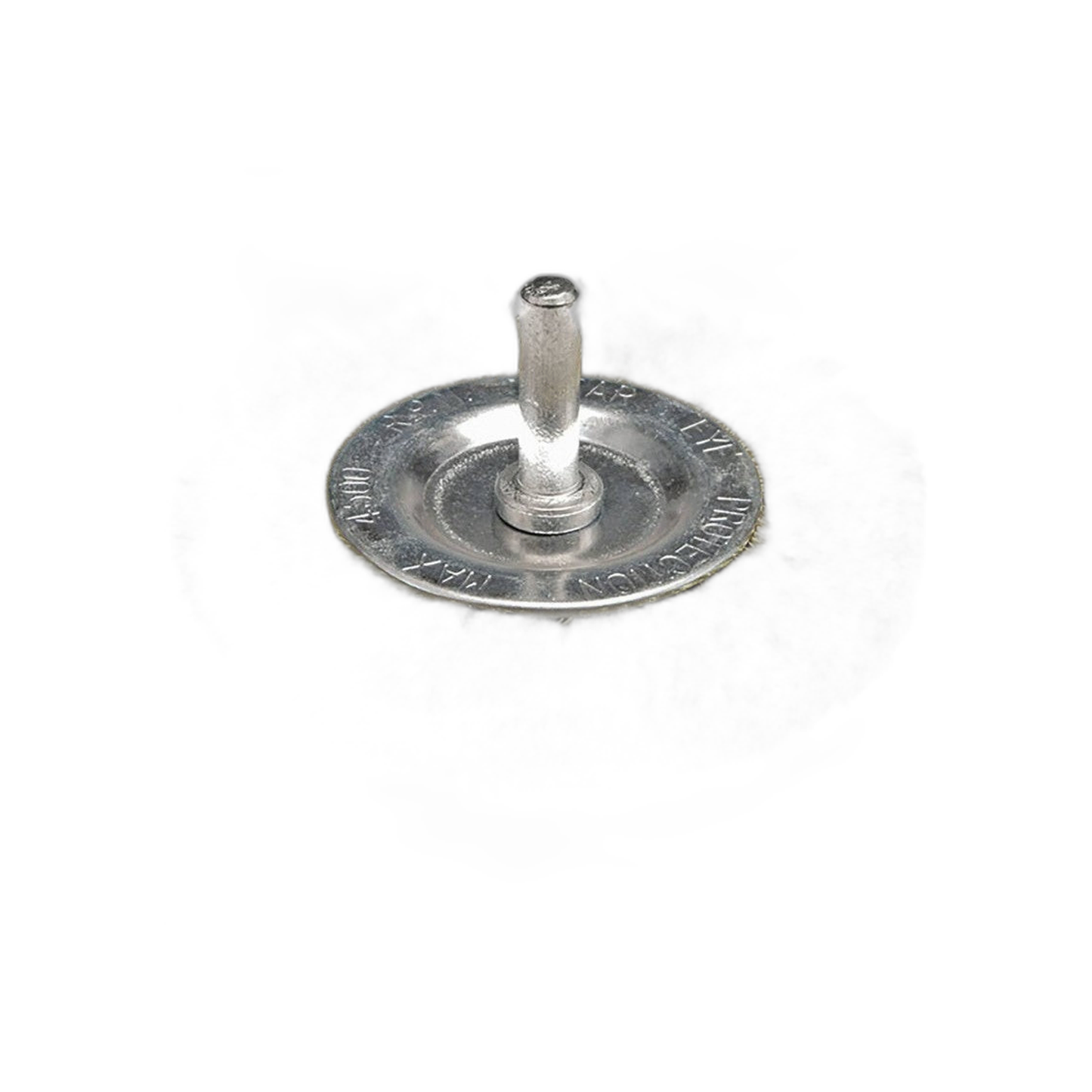 Cepillo Circular Latonado con Espiga 1/4" x 3" | Vorel