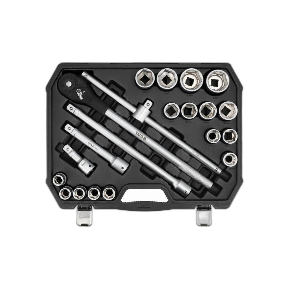 Juego de Socket 3/8" 6-22 mm 6PT 22 Piezas | Yato