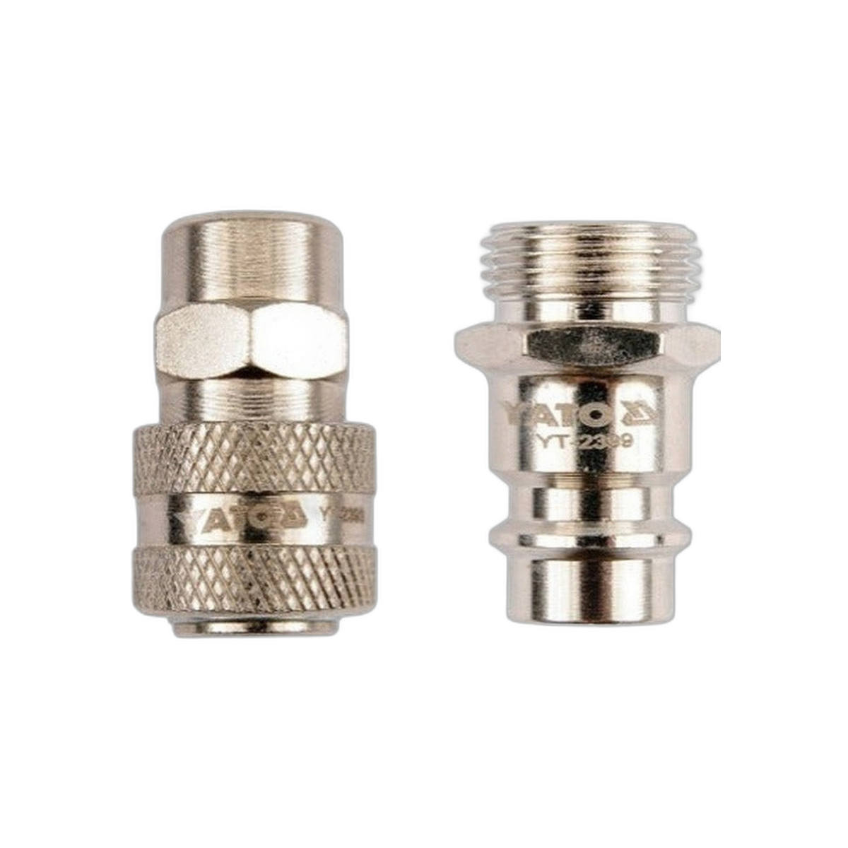 Conector Rapido Macho-Hembra 1/4 Set 2Pz | Amflo