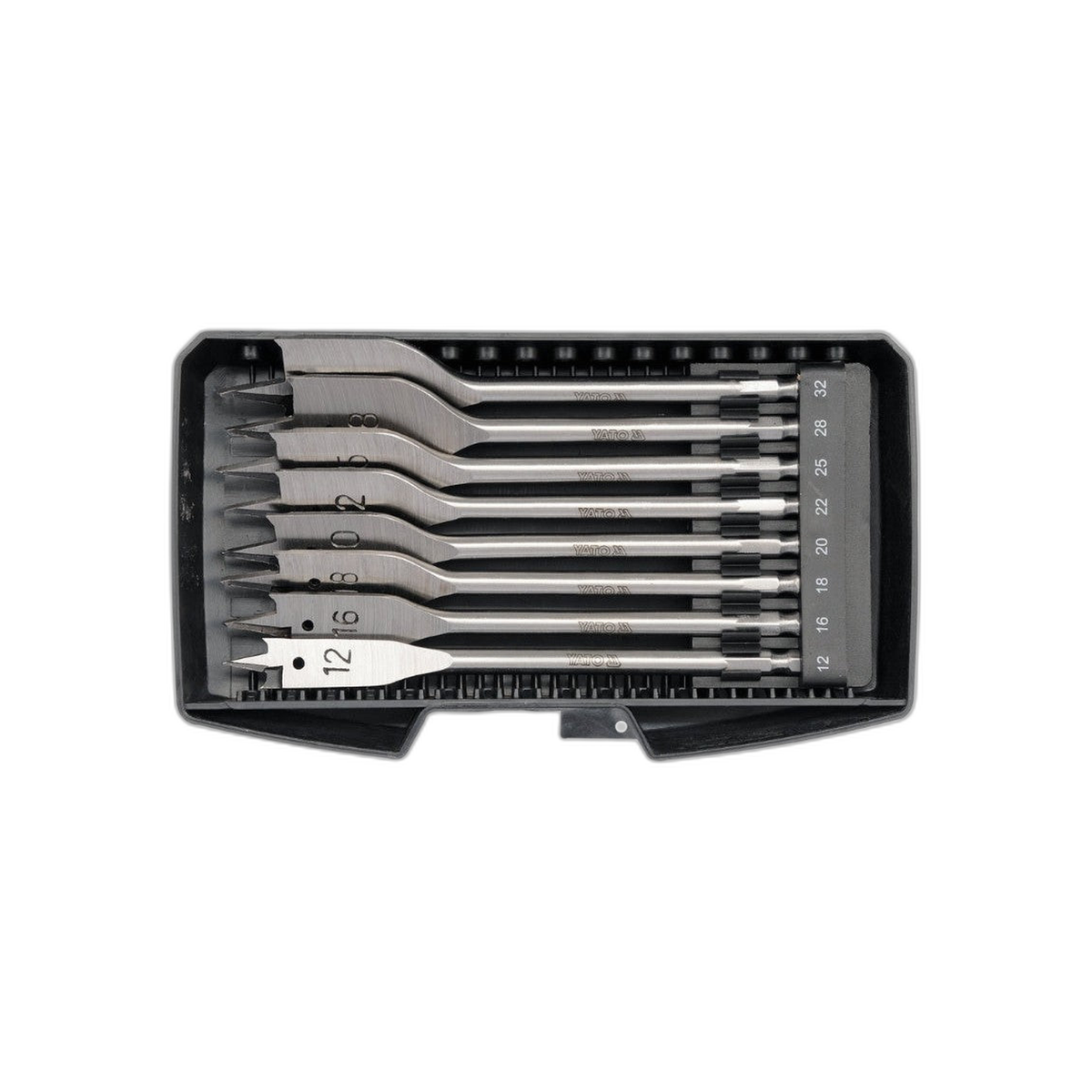 Juego de Brocas Madera 12-32 mm 8 Piezas | Yato