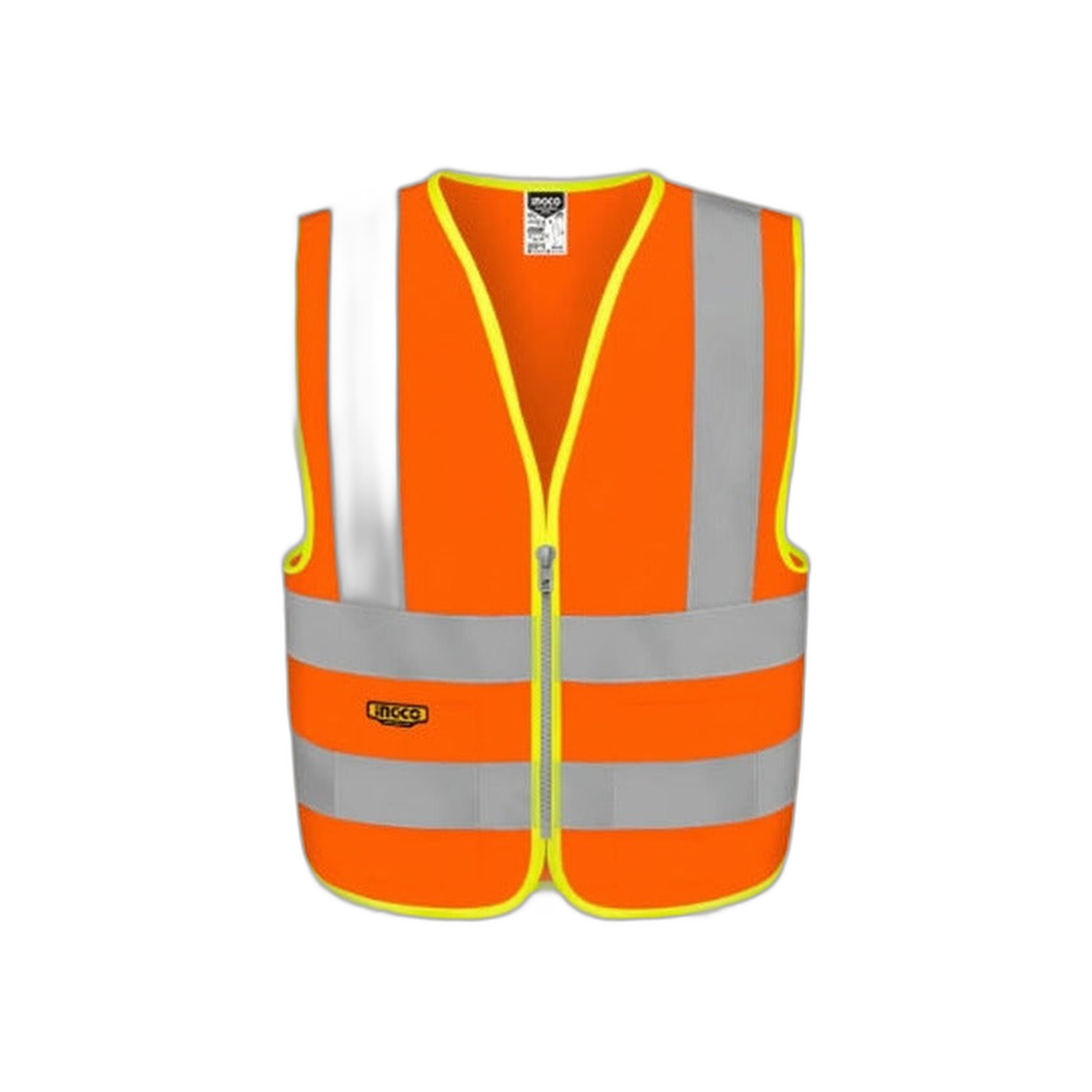Chaleco Reflectivo Talla XL - Naranja Ingco