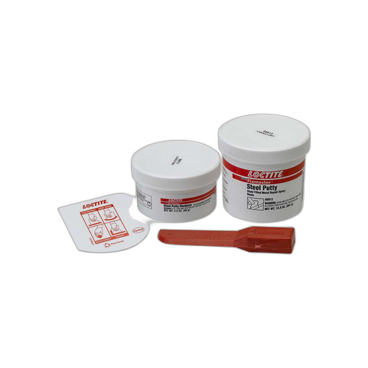 Epóxico Acero En Pasta Alta Resistencia 1 Libra Loctite