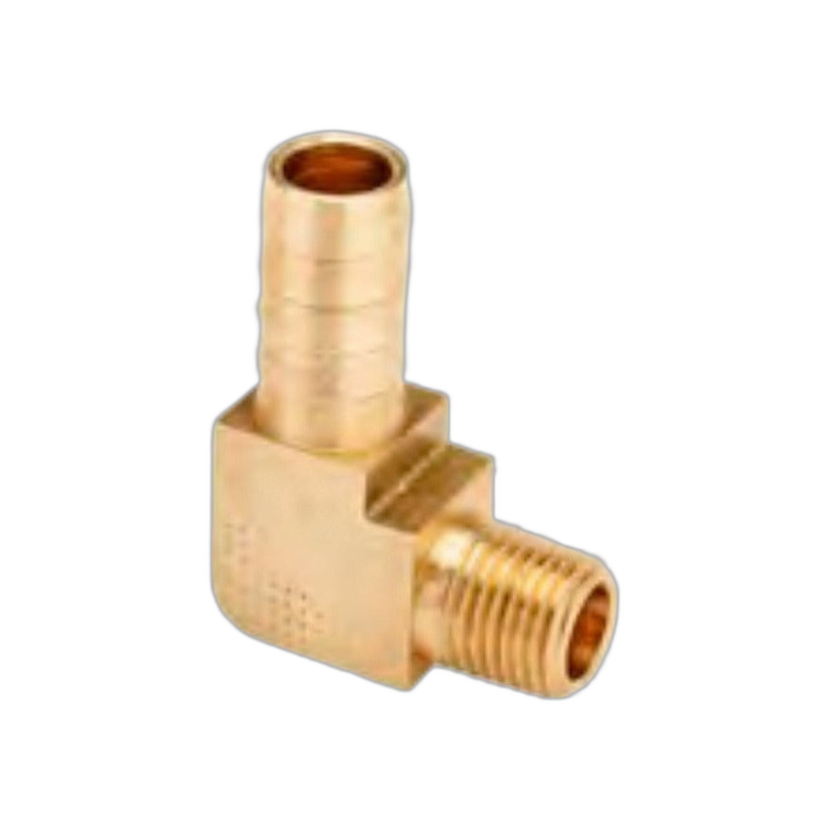 Conexion de Bronce Nptf Macho 1/4" Para Manguera de 3/8" Codo de 90 | Continental