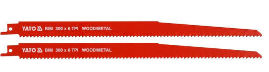 Imagen de Sierra Sable Madera Y Metal 12X6D 2 Pz - HT automotriz e industrial
