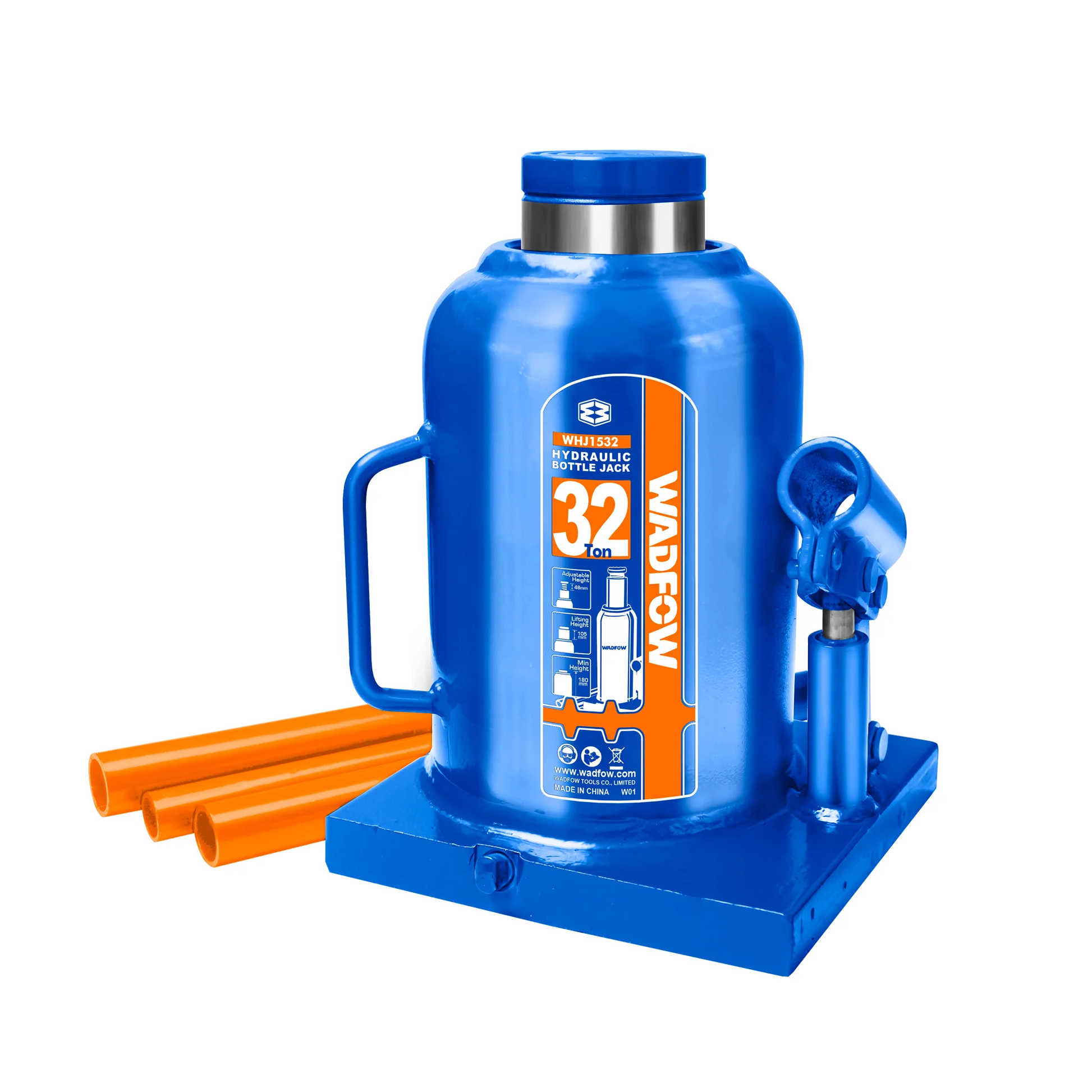 Imagen de Gato Hidraulico Botella 32 Ton - HT automotriz e industrial