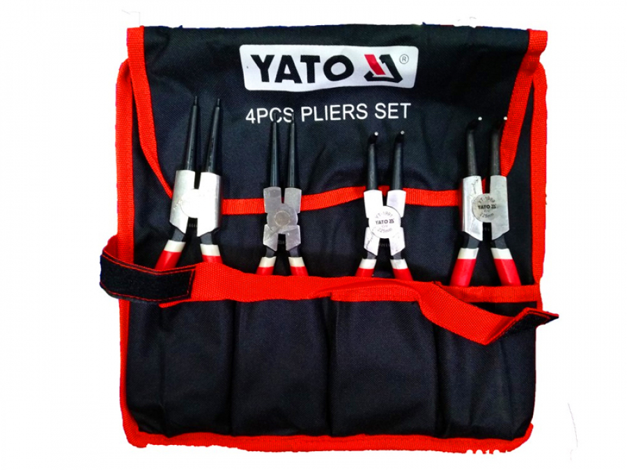 Imagen de Jgo Pinzas Saca Clip 9" 4Pz - HT automotriz e industrial