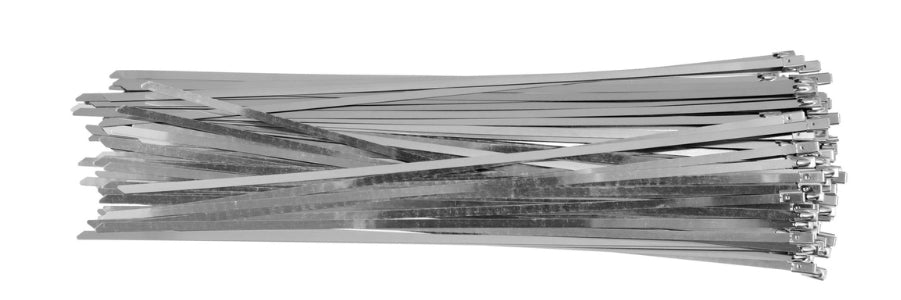 Imagen de Abrazadera para Cable Inoxidable 100Pz - HT automotriz e industrial