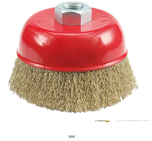 Imagen de Cepillo Copa Latonado 4"X14MM - HT automotriz e industrial