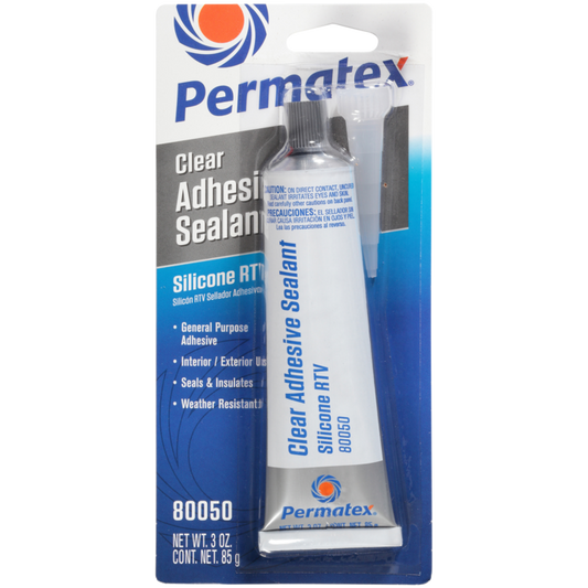 Imagen de Silicon Transparente Rtv Blister 3.0 O.Z. - HT automotriz e industrial