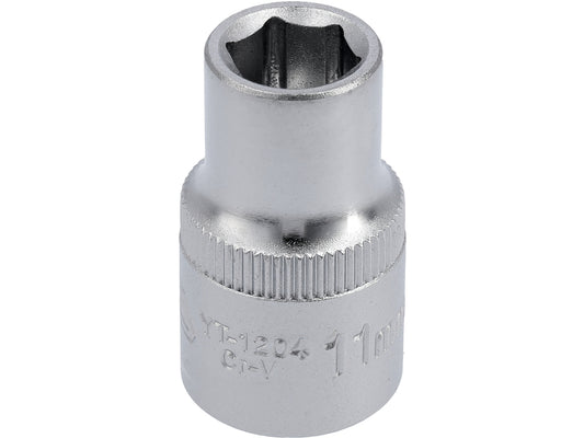 Socket Corto 1/2" x 11 mm 6 Puntas Yato YT-1204 - foto oficial fabricante